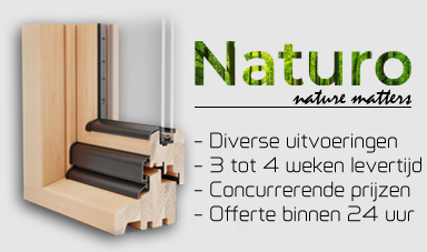 Houten kozijnen van Naturo